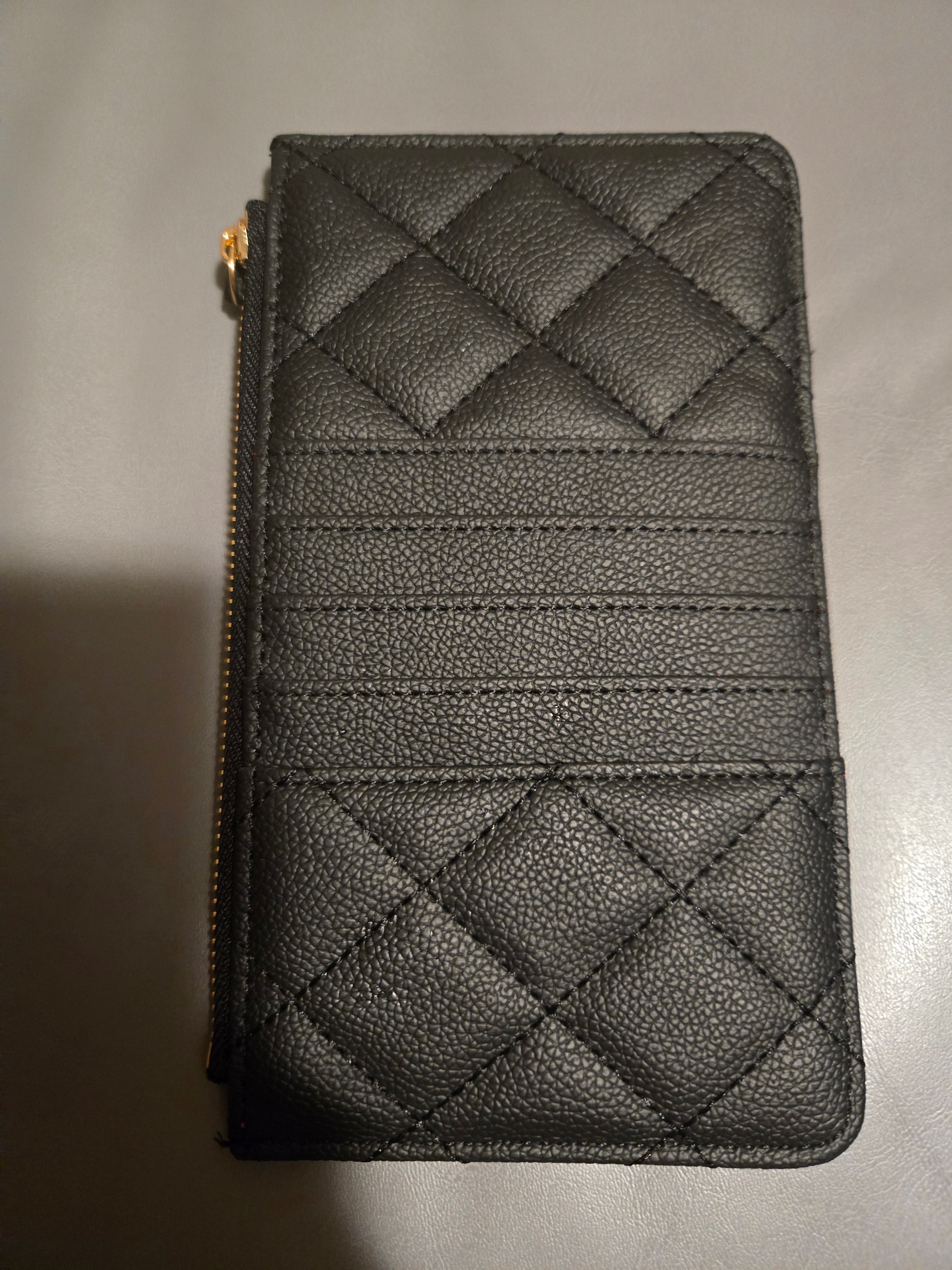 Black  phone wallet