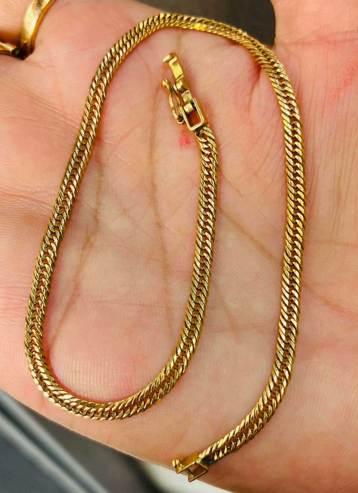 K18 Japan anklet