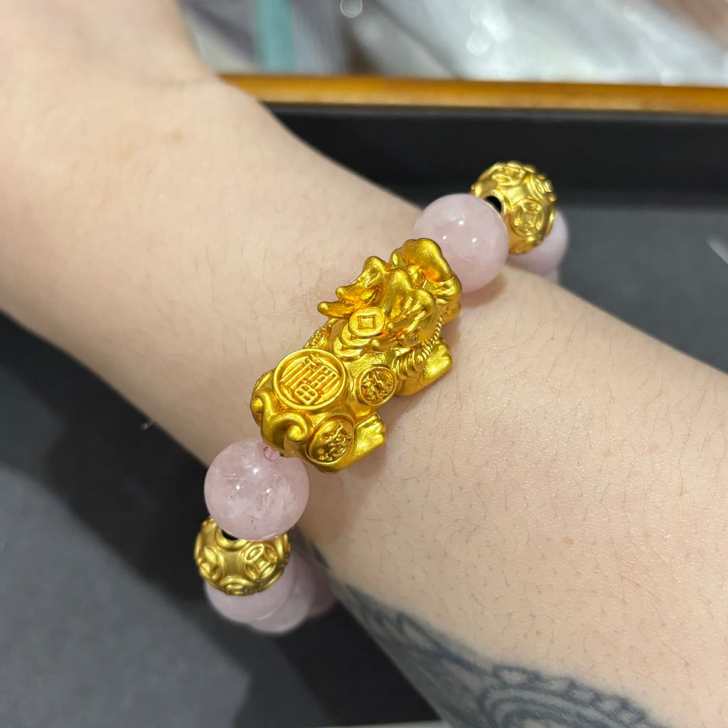 10K GOLD PIYAO - XL Dragon & Money Balls