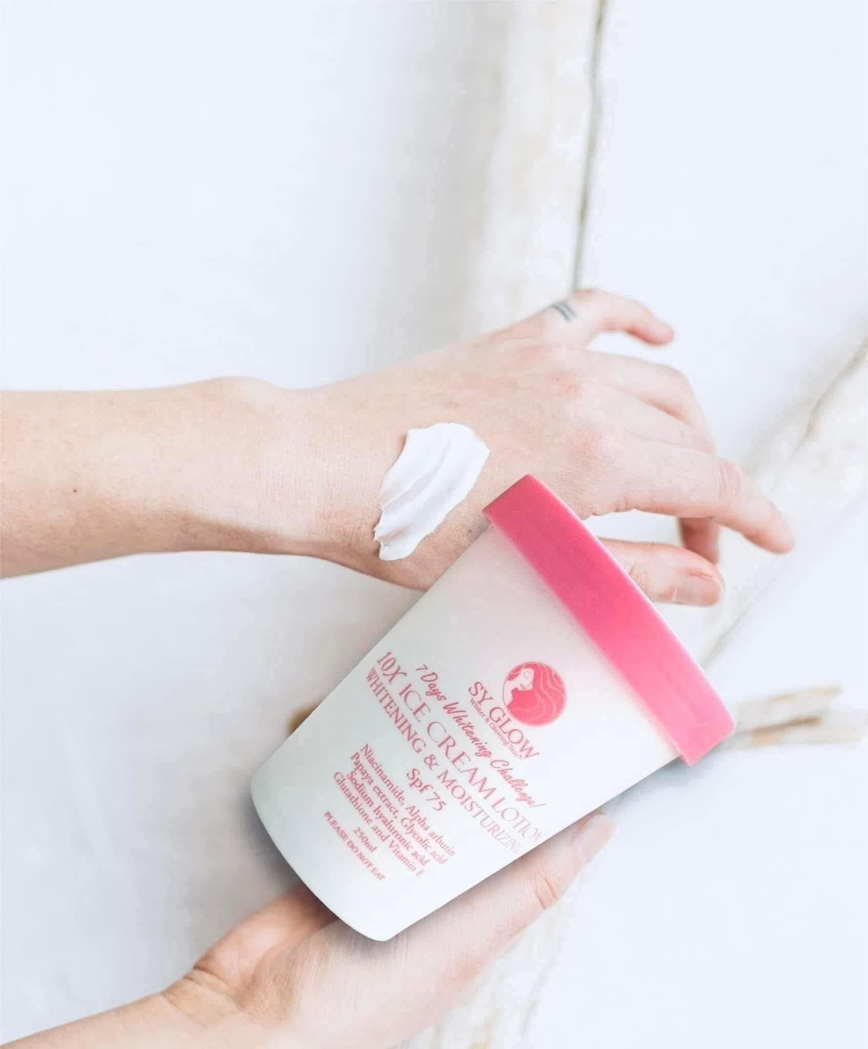 UnSY Glow Ice Cream Lotion
