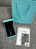 Authentic Moissanite Diamond Necklace